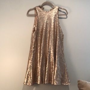 Free people sequin mini dress